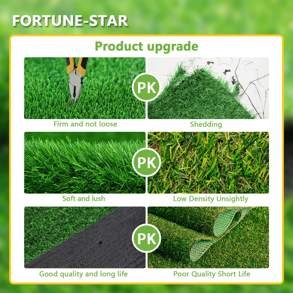 39.3 in X 31.5 in Reusable Artificial Grass Pad for Dogs U423