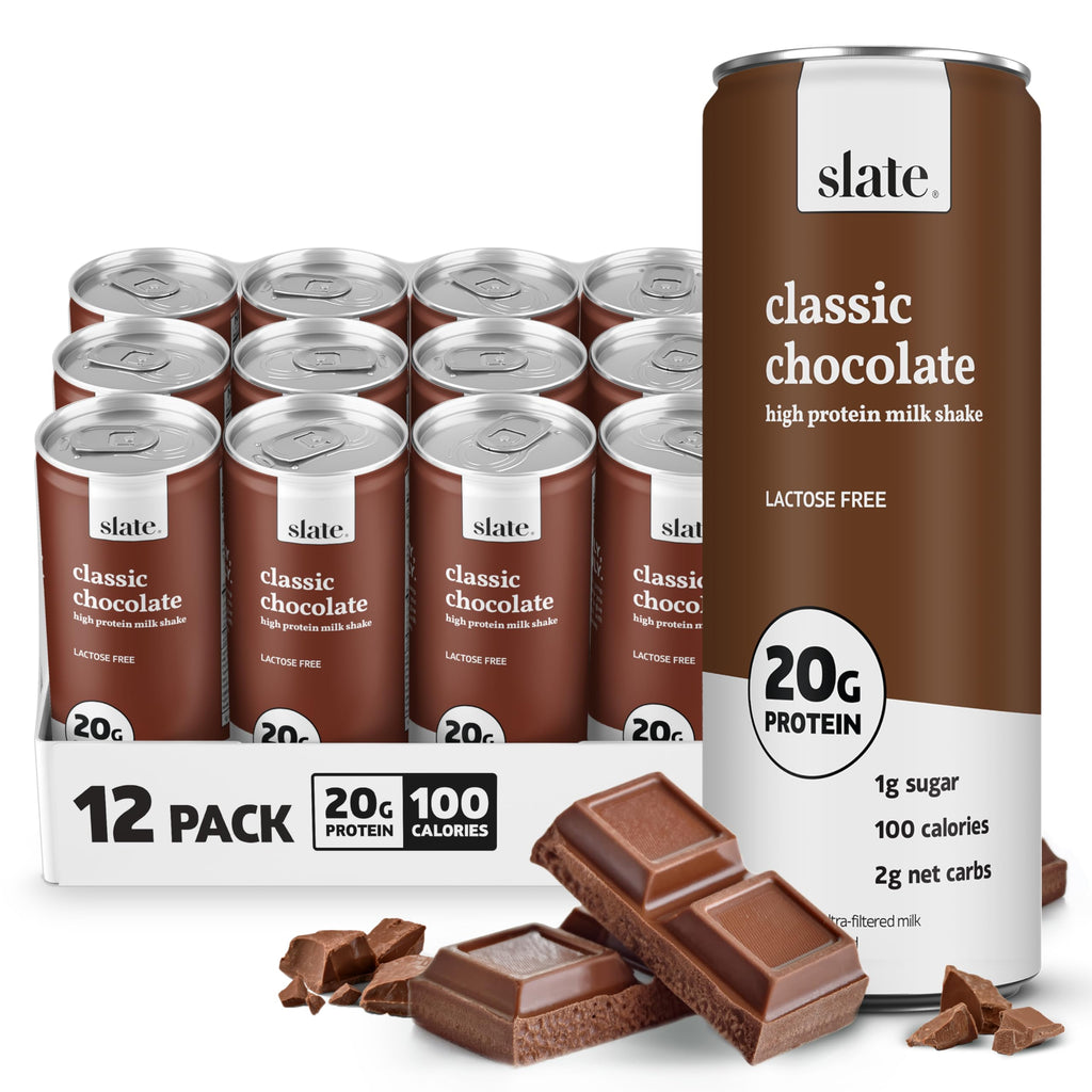 High Protein Milk Shake Classic Chocolate 12 Cans 11 fl oz H5000
