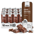 High Protein Milk Shake Classic Chocolate 12 Cans 11 fl oz H5000