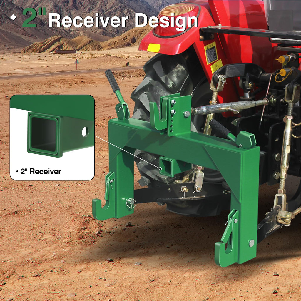 3-Point Quick Hitch with 2" Receiver Q5572