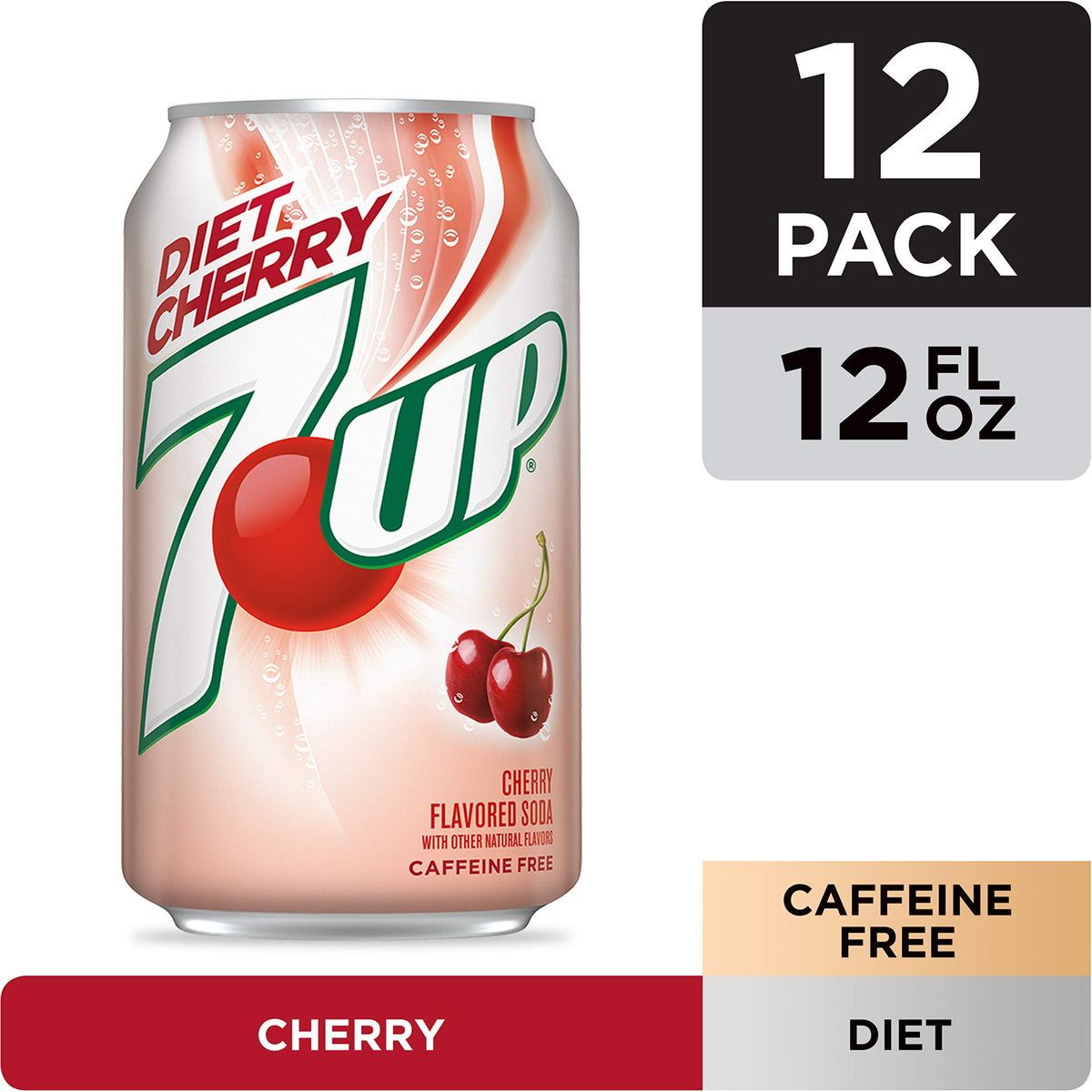 Diet Cherry Lemon Lime Soda, 12 Fl Oz (Pack Of 12) D84966