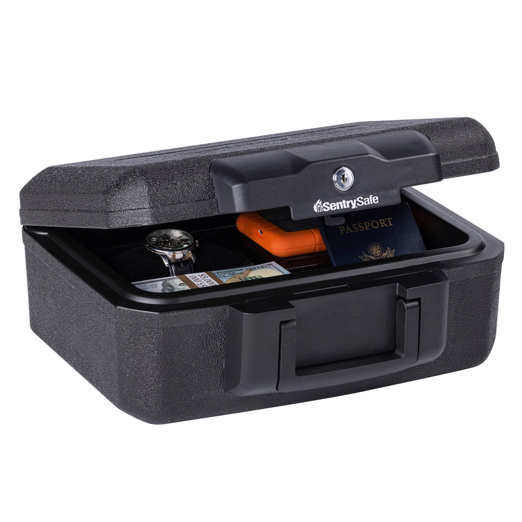 Black Fireproof Money Safe with Key Lock H349