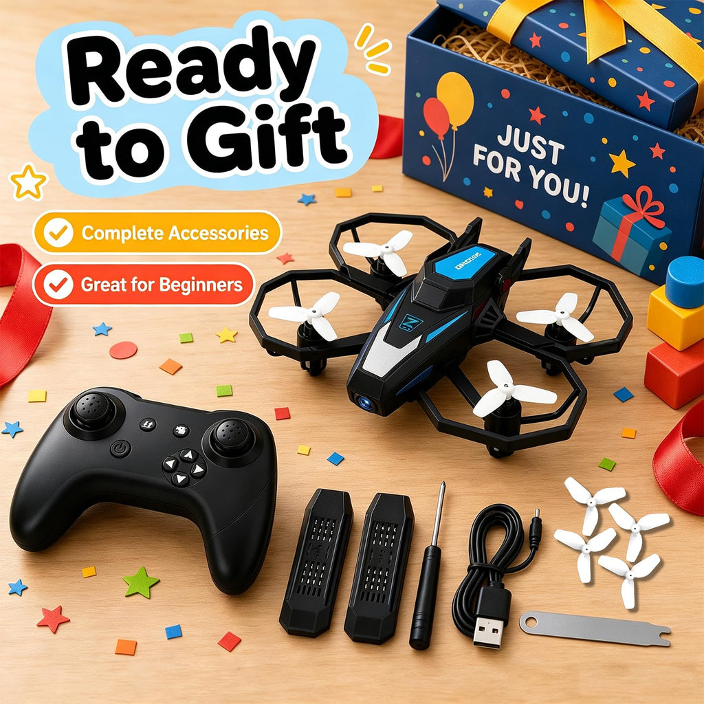 Mini Drones with Camera 1080P HD RC Quadcopter N969281