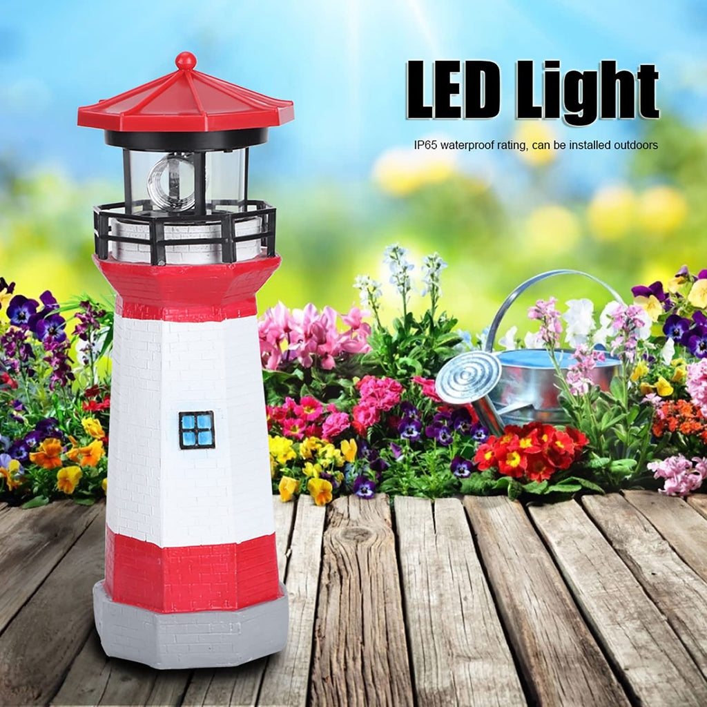 Solar Powered LED Lighthouse S40610