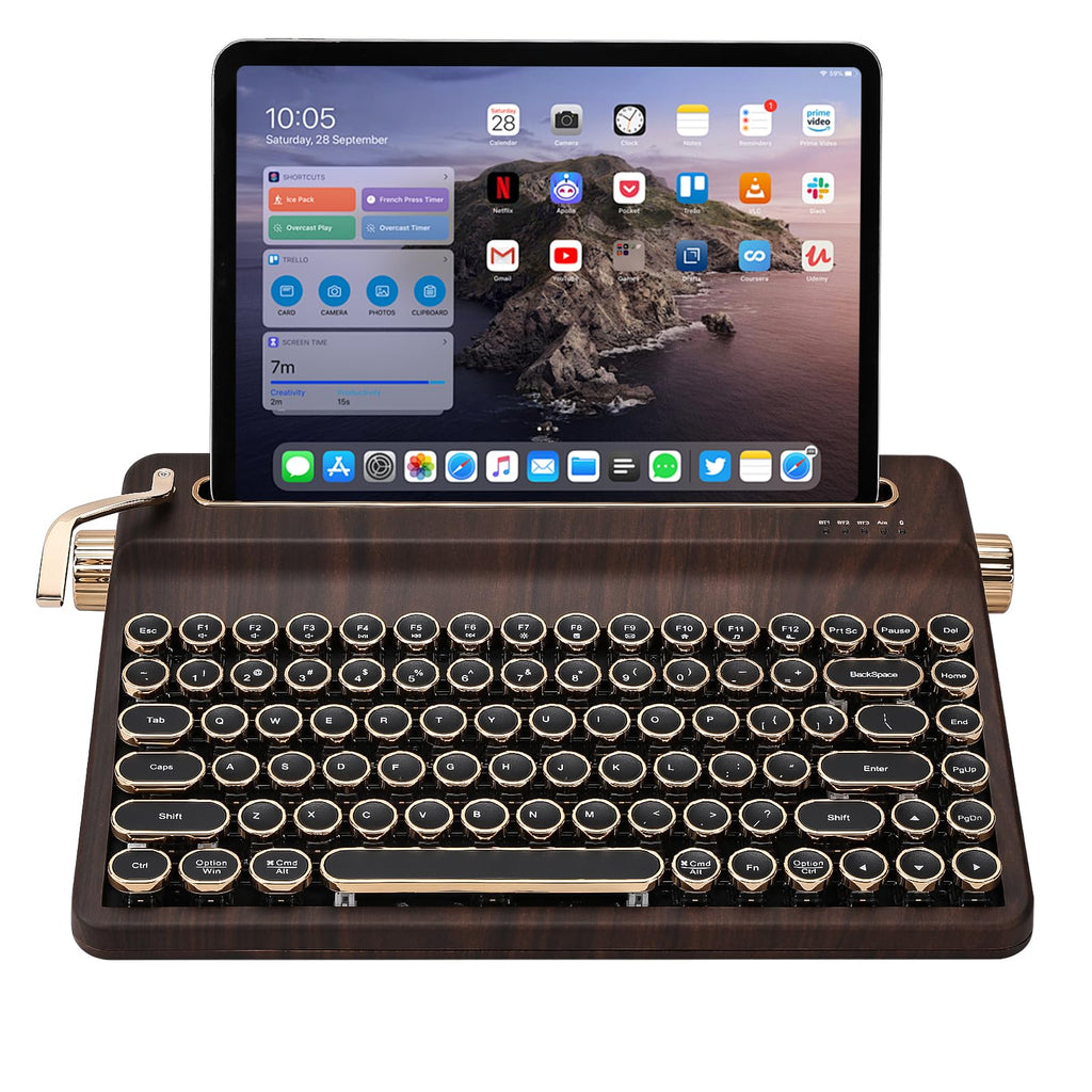 Wood Hot Swap RGB Keyboard Q365
