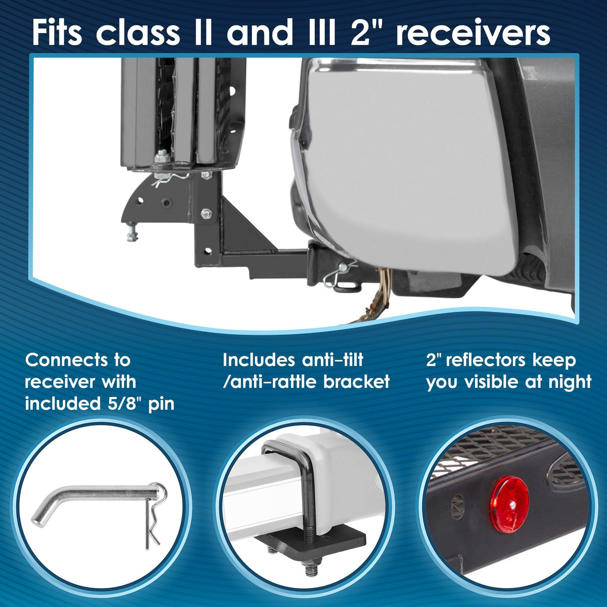 Wheelchair Scooter Carrier & Folding Ramp E8216