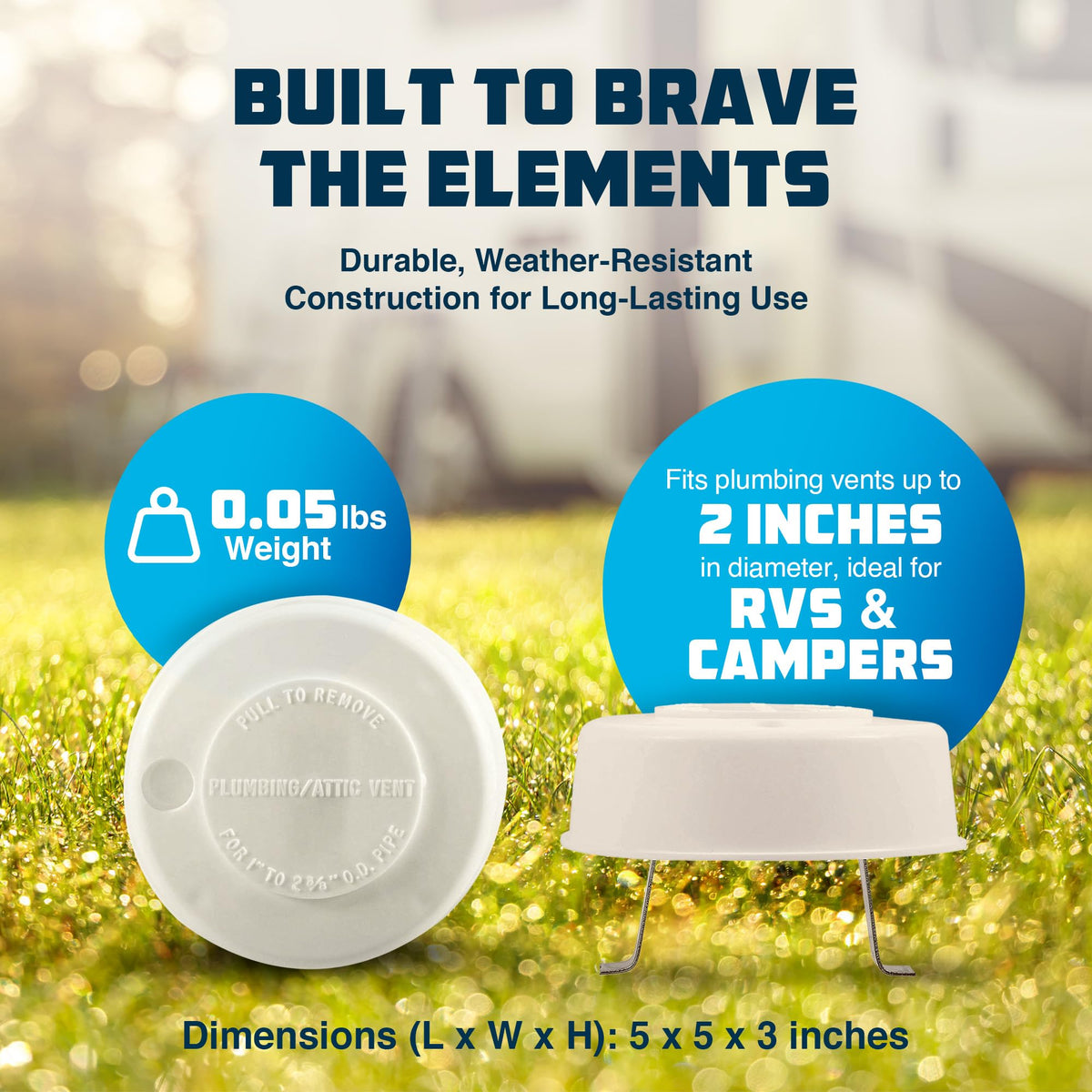 Replacement Plumbing Vent Cap V408