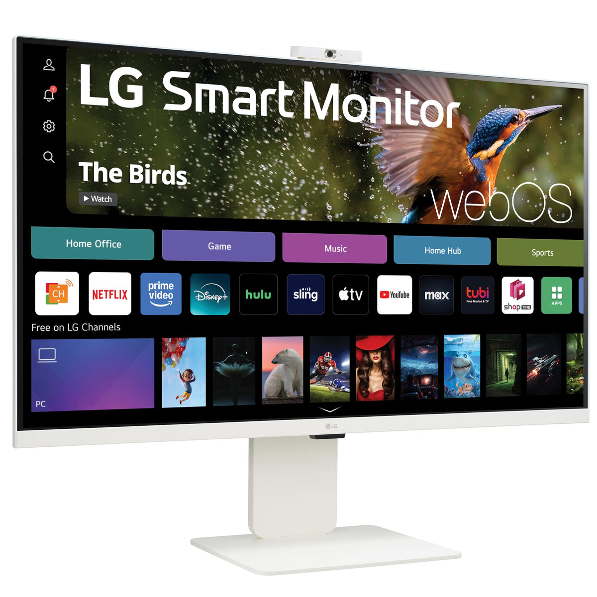 32-inch 4K UHD IPS White Smart Monitor N68472