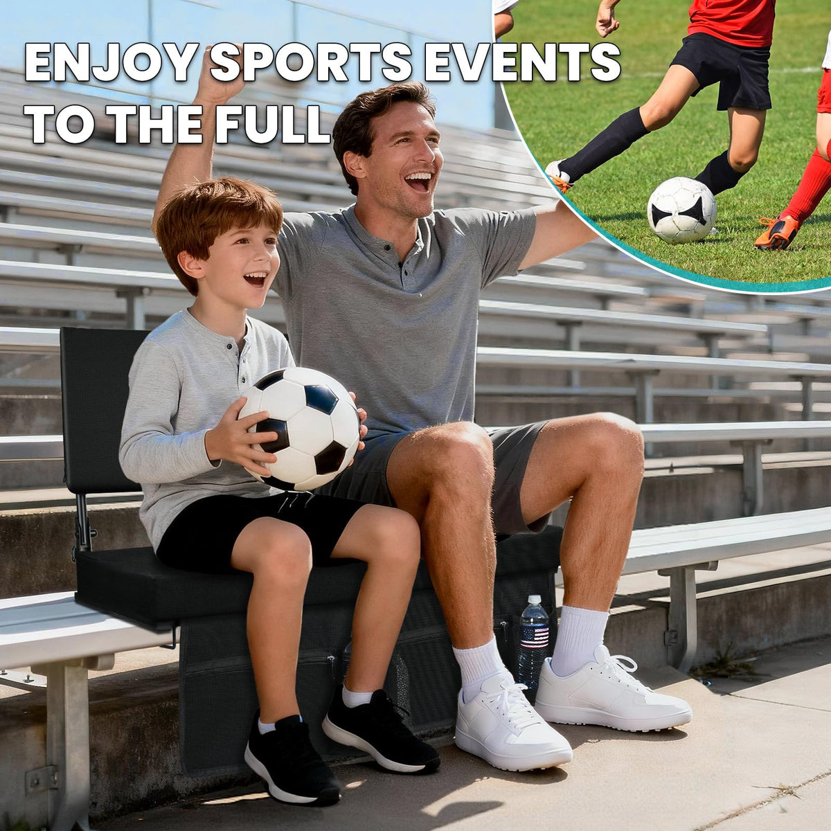 Stadium Seats with Back Support J803
