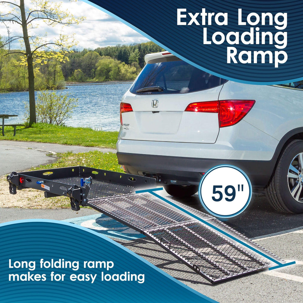 Wheelchair Scooter Carrier & Folding Ramp E8216