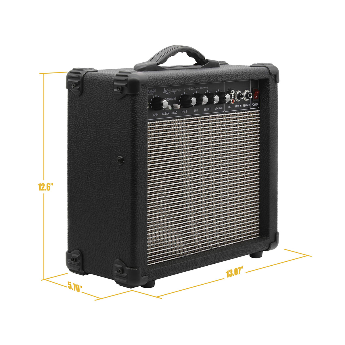 20W Electric Guitar Amplifier with Clean and Distortion Channel S418445