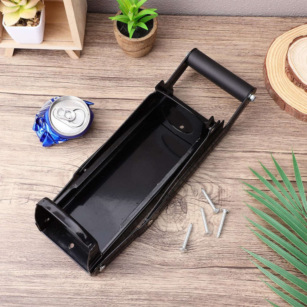 Wall Mounted Stainless Steel Can Crusher with Built in Opener R856308